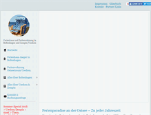 Tablet Screenshot of ostsee-ferienhaus-jaeger.de